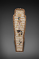 Coffin of Wedjarenes, Wood (tamarisk and sycomore fig), paste, paint
